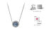 Фото #10 товара Pandora潘多拉 海洋之心 蓝色闪耀套装 项链 女款 银色 礼物 / Ожерелье Pandora ZT0139