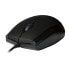 V7 Optical LED USB Mouse - black - Ambidextrous - Optical - USB Type-A - 1000 DPI - Black