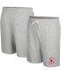 Фото #2 товара Men's Heather Gray Louisville Cardinals Love To Hear This Terry Shorts