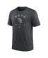 Фото #3 товара Men's Heathered Charcoal Tampa Bay Rays Authentic Collection Tri-Blend Performance T-shirt