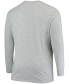 Men's Big and Tall Heathered Gray New York Giants Practice Long Sleeve T-shirt