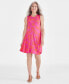 Фото #1 товара Платье с цветочным принтом Style & Co Petite Floral Flip Flop, созданное для Macy's.