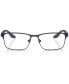 ფოტო #4 პროდუქტის Men's Rectangle Eyeglasses, PS 50PV55-O