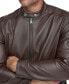 ფოტო #4 პროდუქტის Men's Viceroy Sleek Leather Racer Jacket
