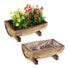 Фото #1 товара Holz Blumenkasten 2er Set