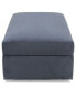Фото #3 товара CLOSEOUT! Gympson Fabric Storage Ottoman, Created for Macy's