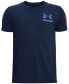 ფოტო #1 პროდუქტის Big Boys New B Freedom Flag T-shirt