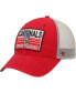 Фото #1 товара Men's Red, Tan St. Louis Cardinals Four Stroke Clean Up Trucker Snapback Hat