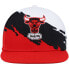 Mens Mitchell & Ness NBA Chicago Bulls Paintbrush Snapback HWC