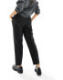 Фото #5 товара Miss Selfridge Petite cigarette trouser in black