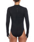 Фото #2 товара Women's Hydralock Fushion Long Sleeve One Piece Swimsuit