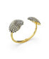 Shell, White, Gold-Tone Idyllia Bangle Bracelet