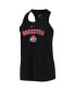 Фото #3 товара Women's Black Ohio State Buckeyes Arch and Logo Classic Performance Tank Top