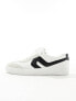 Фото #3 товара Levi's Sneak trainer with black logo in cream suede mix