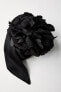 Фото #7 товара Шейный платок с цветком ZARA