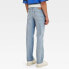 Фото #2 товара Levi's Men's 501 Original Straight Fit Jeans - Light Blue Denim 36x30