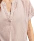 ფოტო #3 პროდუქტის Women's Cotton Striped Dolman Popover Shirt