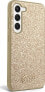 Фото #3 товара Guess Guess Glitter Flakes Metal Logo Case - Etui Samsung Galaxy S23 (złoty)