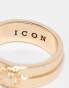 Фото #2 товара Icon Brand earthland band ring in gold