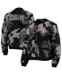 Фото #1 товара Бомбер The Wild Collective Black Chicago Cubs Camo Sherpa