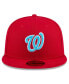 Фото #4 товара Men's Red Washington Nationals 2024 Father's Day 59FIFTY Fitted Hat