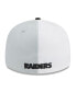 Men's Gray, Black Las Vegas Raiders 2023 Sideline Low Profile 59FIFTY Fitted Hat