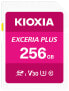 Фото #1 товара Карта памятиKioxia Exceria Plus256 GB SDXC UHS-I