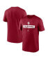 ფოტო #1 პროდუქტის Jordan Men's Crimson Oklahoma Sooners 2024 Sideline Legend Performance T-Shirt