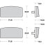 Фото #1 товара MOTO-MASTER BMW 411004 Brake Pads