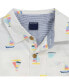 ფოტო #3 პროდუქტის Toddler Boys Short Sleeve T-shirt, Printed Poplin Shirt and Twill Shorts, 3 Pc Set