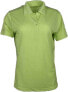 Фото #1 товара Page & Tuttle Solid Heather Short Sleeve Polo Shirt Womens Size L Casual P2013-