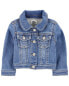 Фото #3 товара Baby Classic Knit-Like Denim Jacket 3M