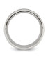 ფოტო #2 პროდუქტის Stainless Steel Textured Black IP-plated Center Band Ring