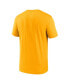 ფოტო #2 პროდუქტის Men's Gold Milwaukee Brewers New Legend Wordmark T-shirt