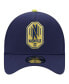 Фото #4 товара Men's Navy Nashville SC 2024 Kick Off Collection 9FORTY A-Frame Adjustable Hat
