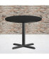 Фото #4 товара 36" Round Laminate Table Top With 30"X30" Table Height Base