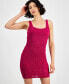 ფოტო #4 პროდუქტის Women's Iris Pointelle Bodycon Dress