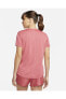 Фото #2 товара Футболка спортивная Nike Dri-FIT Swoosh Run Розовая женская футболка с двойным логотипом