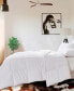 Фото #5 товара Ultra-Soft Nano-Touch White Down Fiber Light Warmth Comforter, King