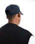 Jack & Jones collegiate baseball cap in dark navy