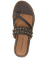 Фото #4 товара Women's Kaykey Beaded Crisscross Flat Sandals
