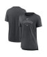 Топ Nike Heather Charcoal Rockies TriBlend