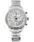 ფოტო #1 პროდუქტის Women's Jackie Chronograph Multifunctional Stainless Steel Bracelet Watch 41-1/2mm