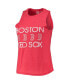 Women's Navy, Red Boston Red Sox Meter Muscle Tank Top and Pants Sleep Set