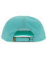 Men's Aqua Local Snapback Hat