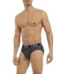Фото #3 товара Men's Micro Sport No Show Performance Ready Brief, Pack of 3