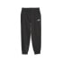 Puma Ess Elevated High Waisted Sweatpants Womens Black Casual Athletic Bottoms 6