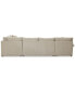 Фото #8 товара Wrenley 138" 5-Pc. Fabric Modular Chaise Sectional Sofa, Created for Macy's