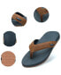 ფოტო #3 პროდუქტის Trey Mens Flip Flops Cushion EVA Thong Comfort Beach Sandals