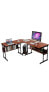Фото #1 товара L-Shaped Computer Desk Drafting Table